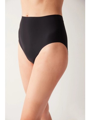 Penti Siyah Period Night Yüksek Bel Slip Külot