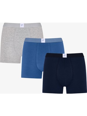 Penti Erkek Steel 3'lü Boxer