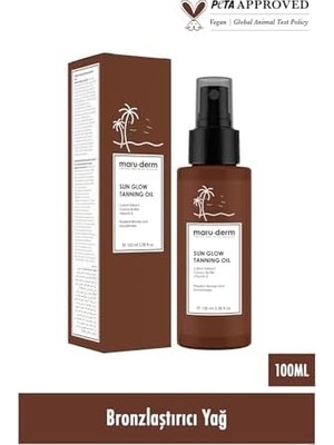Canarino Maru.derm Spf 0 Bronzlaştırıcı Güneş Yağı 100 ml