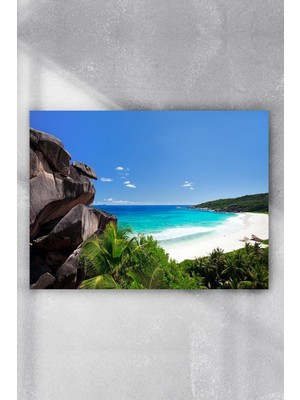 Canarino (PSTER8195) Seyşeller Manzara Poster 2 (70X100CM)