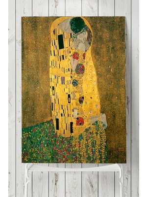 Canarino (PSTER5689) Klimt - The Kiss Sanatsal Poster 70X100CM