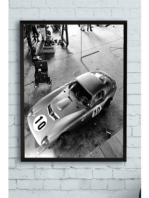 canarino (pster13247)  coupe araba çerçeveli tablo (40x50cm)