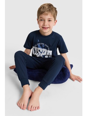 U.S. Polo Assn. Erkek Çocuk Lacivert Eşofman Takımı 50326820-VR033