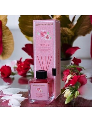 Canarino Mouvement Soft Pudra 100 ml Çubuklu Oda Kokusu Evinize Temiz ve Bir Atmosfer Yaratın