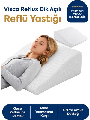 Homedius Viscotherm Reflux Dik Açılı Reflü Yastığı