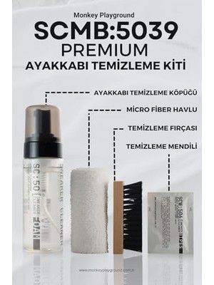 Canarino Premium Ayakkabı Temizle Seti: Ayakkabı Temizleme Köpüğü, Ayakkabı Temizleme Fırçası, Mikrofiber Bez,ayakkabı Temizleme Temizleyici Mendil Içeren Ayakkabı Temizlik Seti
