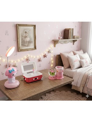 Ayder Online Satış Dünyanın En Şirin Üçlüsü Bir Arada! (Flamingo  Figürlü Kar Küresi + Balerinli Takı Kutusu + My Melody LED Lamba)