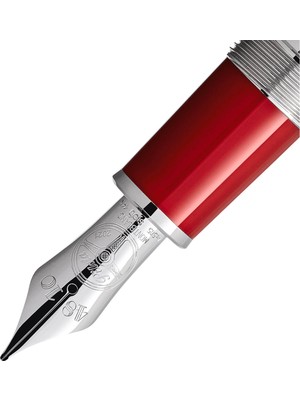 Montblanc Great Characters Enzo Ferrari Özel Seri Dolma Kalem - M Uç 132144