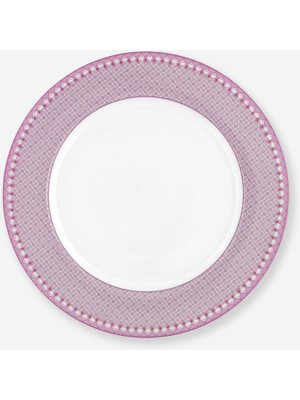 UltraMint Mor Porselen Yemek Tabağı 26,5 Cm, Şıklık ve Zarafet Için Mükemmel Seçim