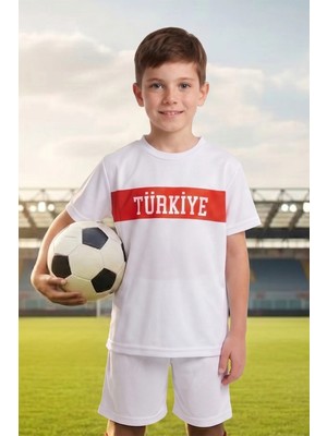 FullaModa Türkiye Baskılı Unisex Çocuk Tişört