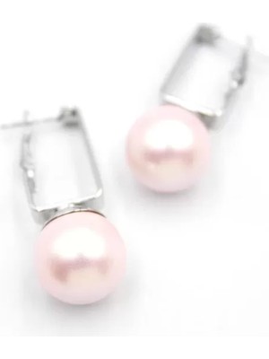 Marsilyan Incili Küpe - Pembe