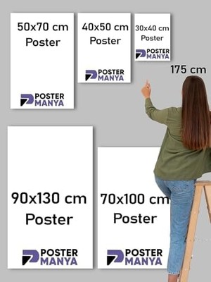 Grains Global Uzay Okur Erkek Bebek Odası Poster, Afiş, Kreş Çocuk Odası Dekorasyon, Yenidoğan Hediye