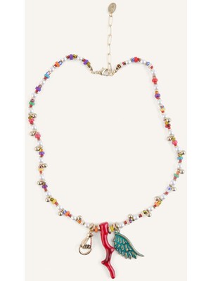 Berrin Özkan x DeFacto Charm Detaylı Kolye H3985AXNS