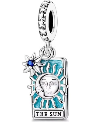 Fubena Güneş Tarot Kartı Sallantılı Charm