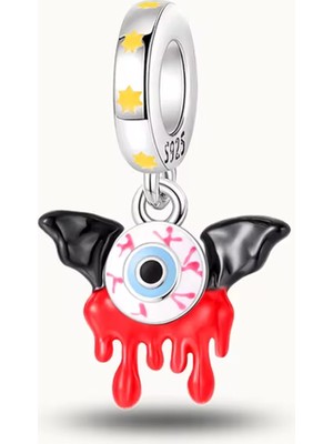 Fubena Hallowen Yarasa Göz Sallantılı Charm