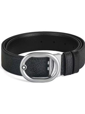 Montblanc Sartorial Lovale 35 mm Çift Taraflı Deri Kemer 221025
