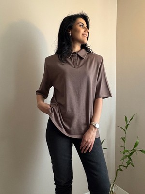 NN Sister Vatkalı Polo Yaka T-Shirt