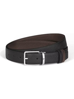Montblanc Everyday Sartorial Deri 30 mm Çift Taraflı Kemer 222359