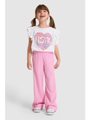 U.s. Polo Assn. Kız Çocuk Pembe Eşofman Altı 50325662-VR041