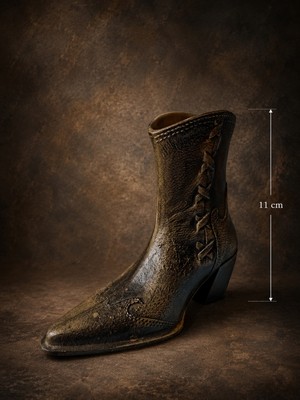 Hureggo Vintage Kemal Tanca Lisanslı Western Çizme Biblosu & Kalemlik (11 Cm)