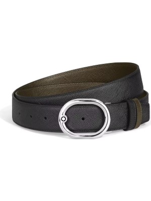Montblanc Lovale Sartorial Deri 35 mm Çift Taraflı Kemer 222237