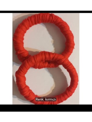 Bodrum Asel 2 Li Ip Sarmalı Kalın Lastik Toka