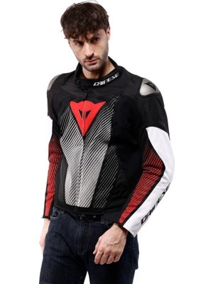 Dainese Ventar Air Black White Red Tekstil Mont