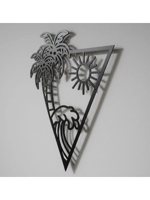 Tropical Escape – Modern Metal Duvar Tablosu