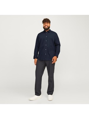 Jack & Jones Büyük Beden Uzun Kollu Gömlek - Joe