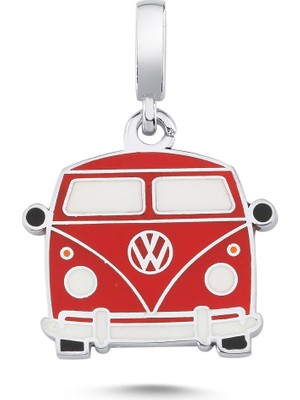 Silverize T1 Volkswagen Minibüs Gümüş Kolye Ucu ARB34