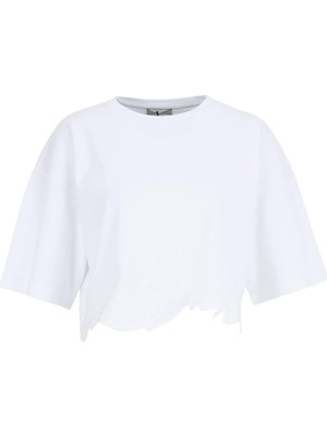 Ted Baker Beyaz Kadın T-Shirt TBWRTS2040