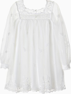 Chloe Chloé Kids Işlemeli Tül Elbise Kız Çocuk