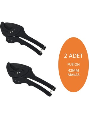 Fusion FSBM42 Ağır Hizmet Tipi Plastik Boru Makası 42 mm 2 Adet