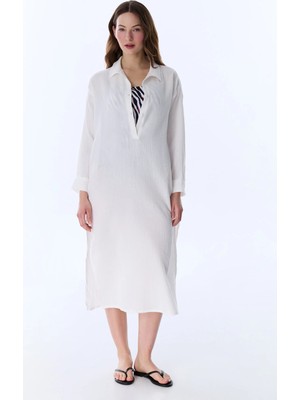 Penti Beyaz Bia Kaftan