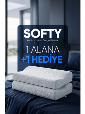 Pillow Market Boyun Destekli Ortopedik Visko Yastık - Boyun Düzleşmesi