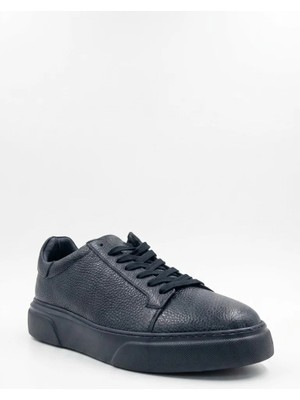 Ustalar Ayakkabı Lacivert Hakiki Deri Sneaker Ayakkabı 632.2501