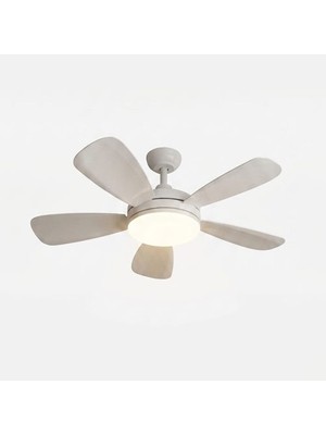 Ventus 5 Fan Kanatlı Tavan Vantilatör ABS Malzemeden Modern Tasarım ile Sessiz Çalışma ve Aydınlatma