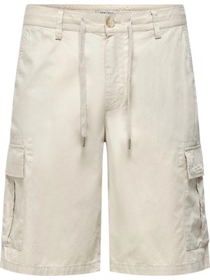 Only & Sons Onsloc Pamuklu Relaxed Normal Bel Cepli Short Erkek Short 22029214