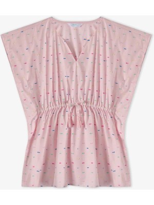 Penti Pembe Kız Çocuk Nope Kaftan