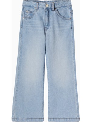 Chloe Chloé Kids Yüksek Bel Kot Pantolon Kız Çocuk