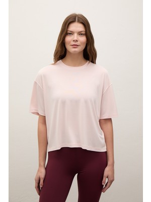 More Active Voyage Süet Dokulu Jersey T-Shirt