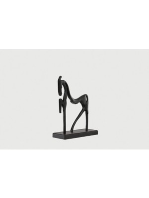 Enza Home Horse Dekoratif Obje, Metal