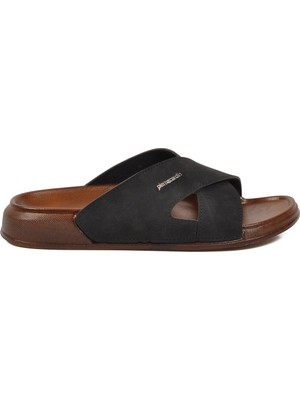 Pierre Cardin Siyah Hafif Erkek Terlik PC-7412 M