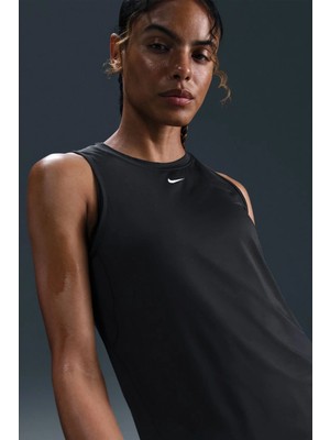 Nike One Classic Dri Fit Womens Tank Kadın Antreman Atleti Siyah