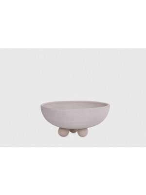 Enza Home Artisan Dekoratif Tabak ve Kase, Seramik