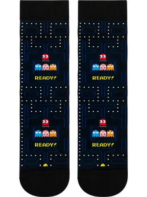 Carnaval Socks Pacman Desenli Renkli Çorap
