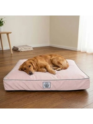 Die Grup Konforlu Kaydırmaz Tabanlı Kedi-Köpek Yatağı - Pembe, Small