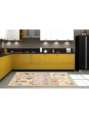 Vivense Aida Home Anna Mutfak Halısı, 80X150