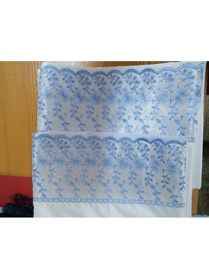 Dantelim Yastık Kılıfı Dantelli Tericoton - 2'li (50X70)