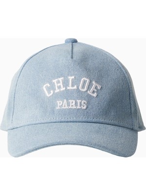 Chloe Chloé Kids Logolu Kot Kız Çocuk Beyzbol Şapkası